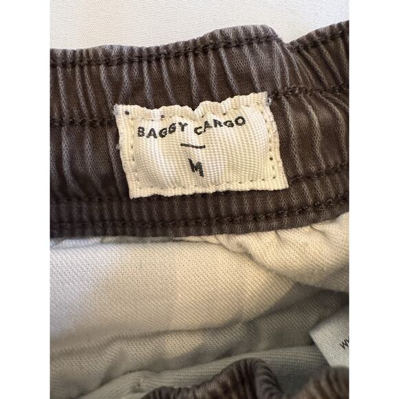 PacSun Cargo Jogger Pants Sz M Casual Drawstring Brown Gorpcore Skater Outdoor - Picture 11 of 13